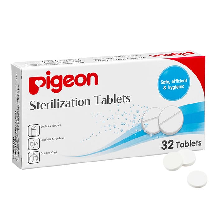 Baby bottle sterilising store tablets